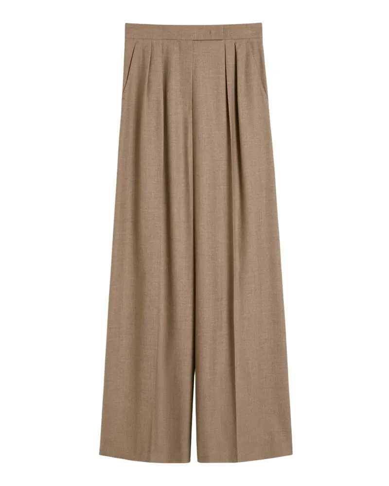 Max Mara Hosen tauchten grau Dove