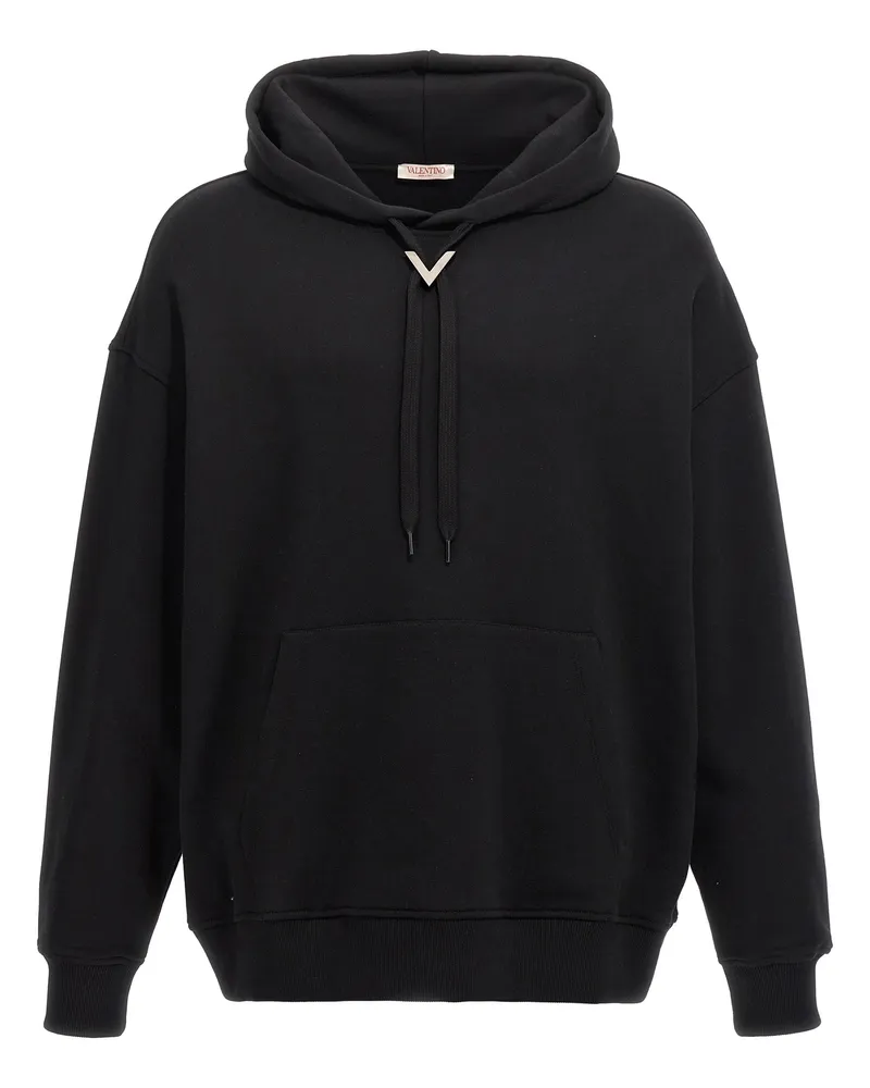 Valentino Garavani Valentino 'V Detail' Hoodie Black