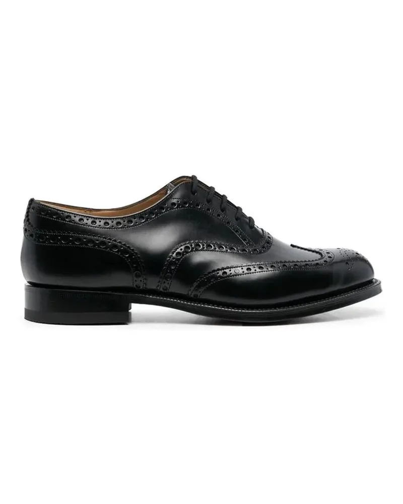 Dior Botschaft Derby Schuhe Black