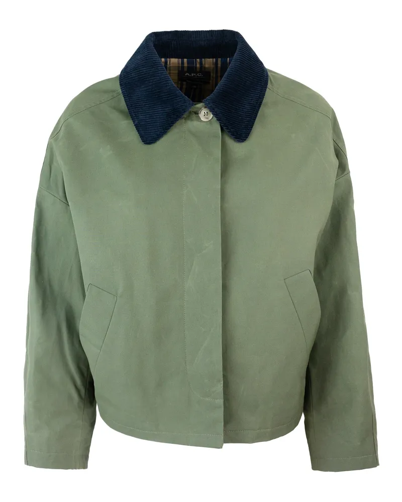 A.P.C. Giubbino Becca Militär Khaki Military