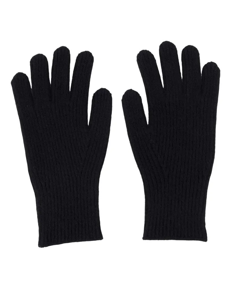 Totême Handschuhe Totem Cashmere Schwarz Schwarz