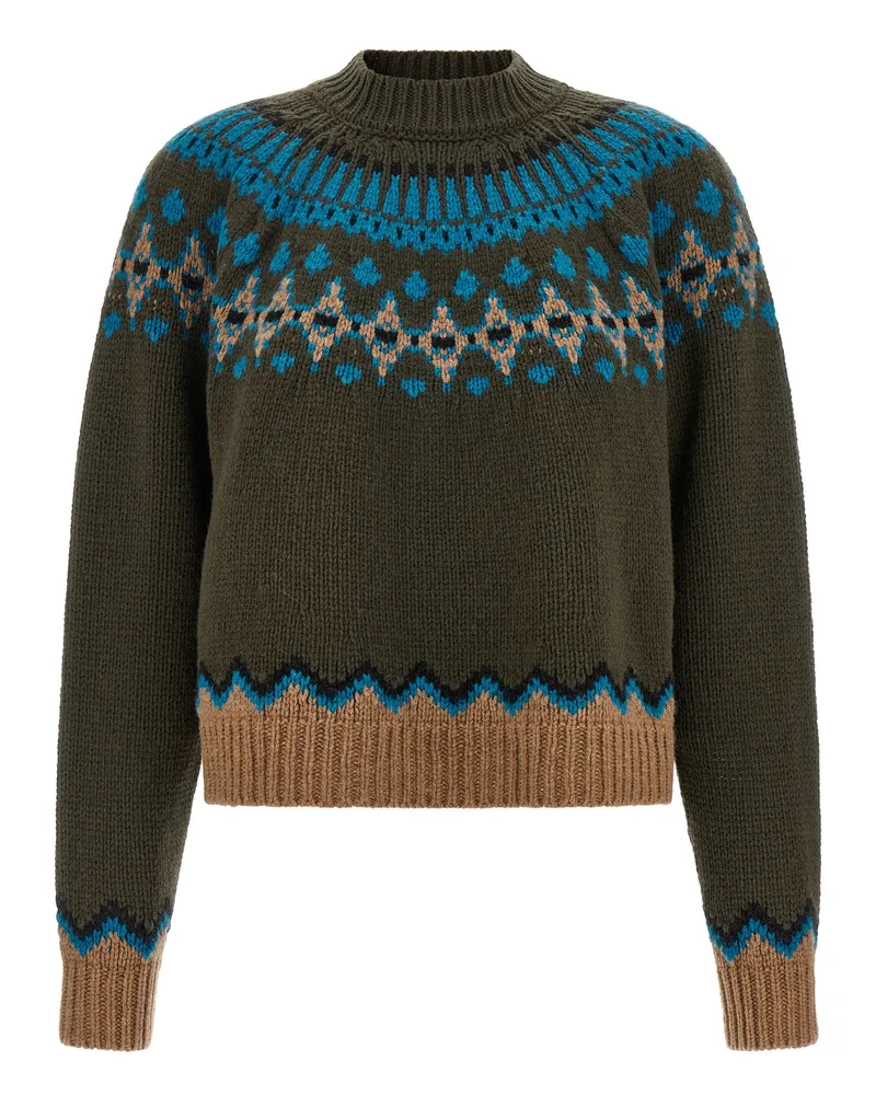 Alanui süßer Winterpullover Green