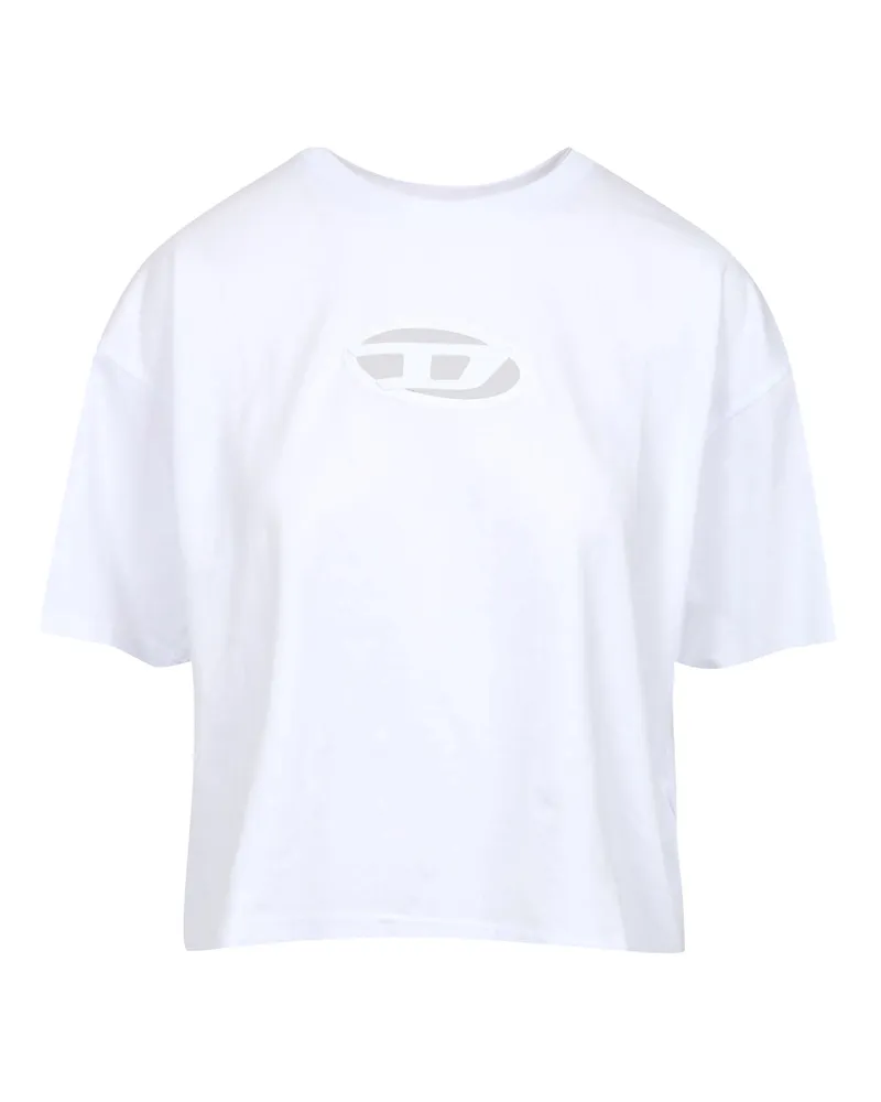 Diesel T -Shirts und Polos weiß White