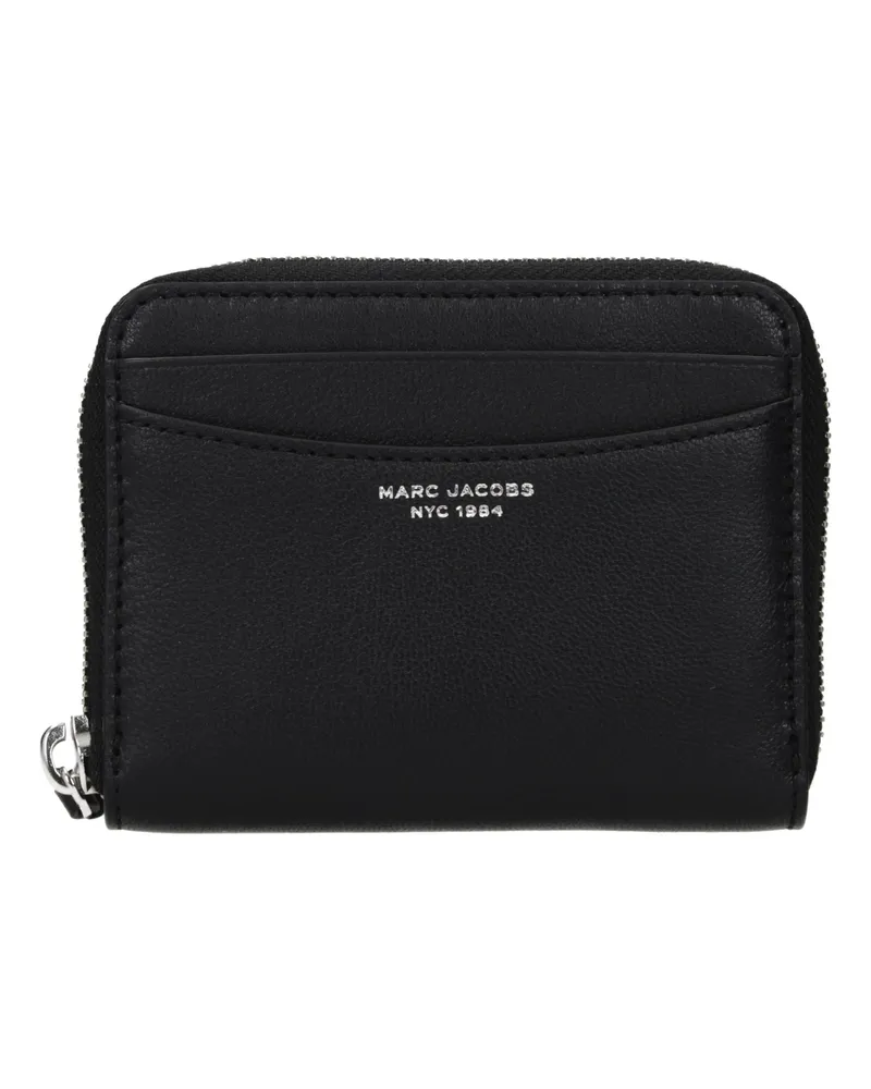 Marc Jacobs Damens Ledergeldbörse Schwarz -