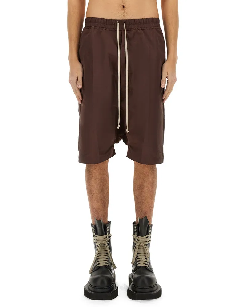 Rick Owens kurz "Rick 's Schoten Brown