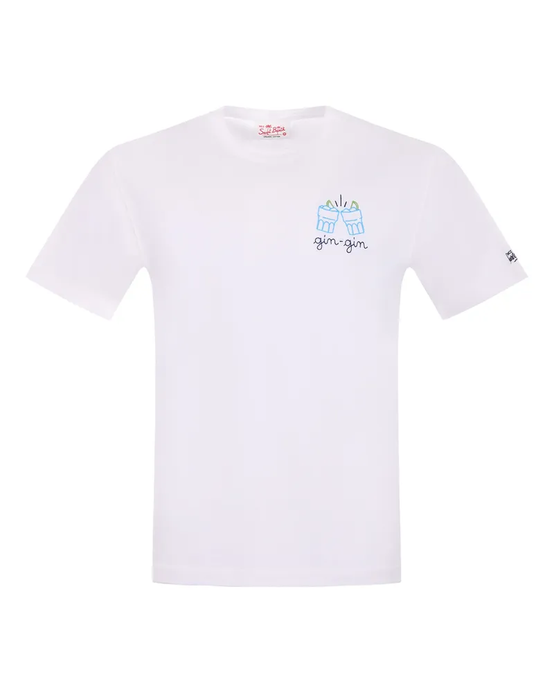 MC2 Saint Barth Cotton T -Shirt White