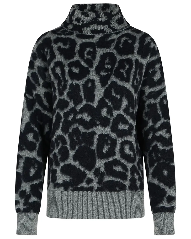 Stella McCartney Grey Alpaka Blend Rollkrageneck -Pullover Grey