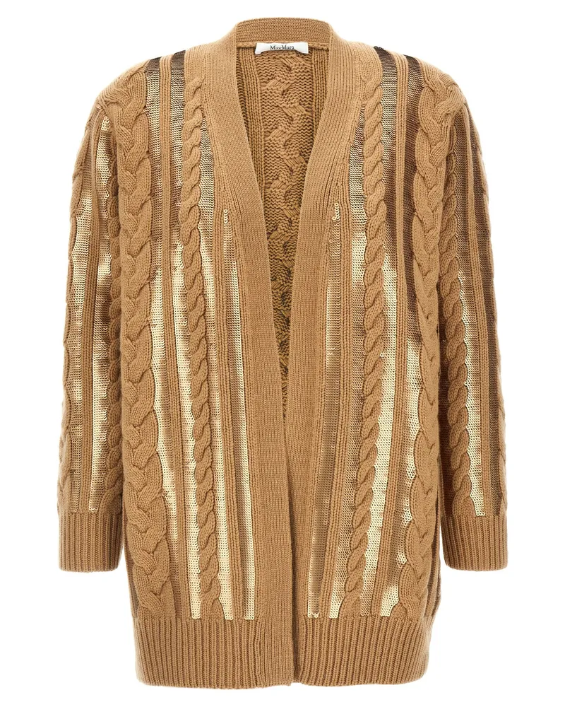Max Mara Mirco' Strickjacke Brown