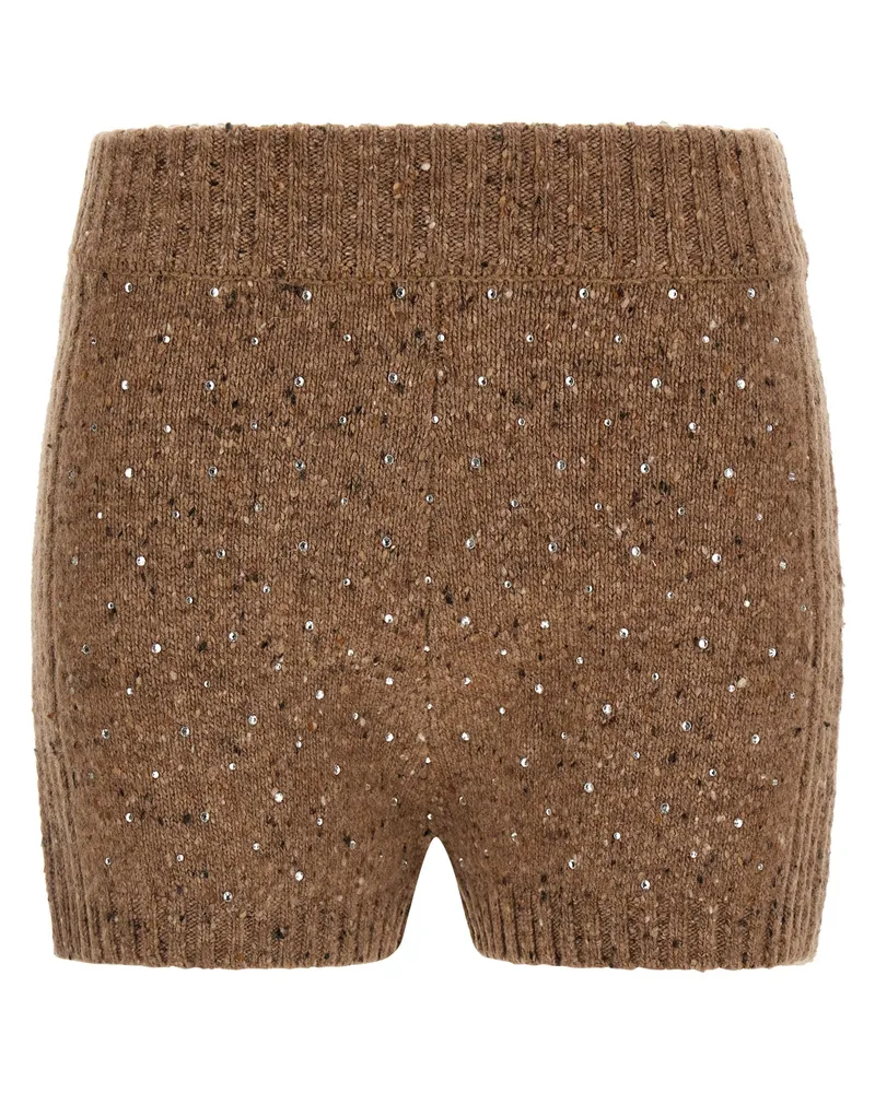 Pinko Wollshorts Beige