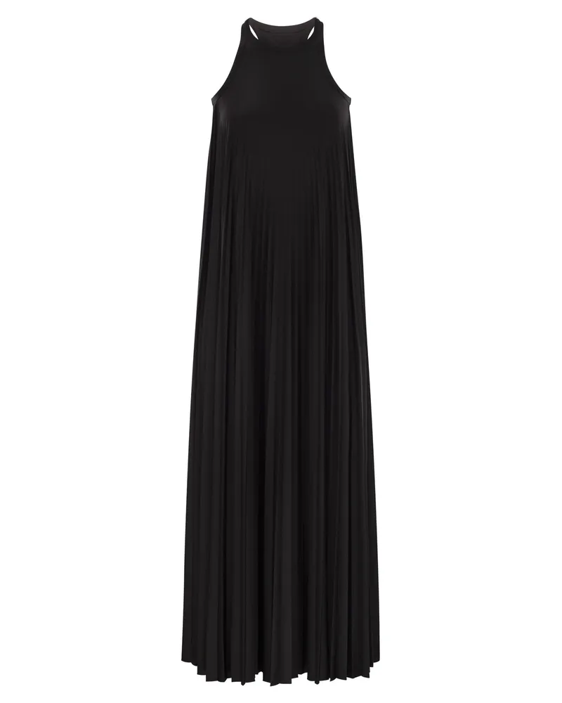 SPORTMAX Verdier ärmellose Trikotkleid Black