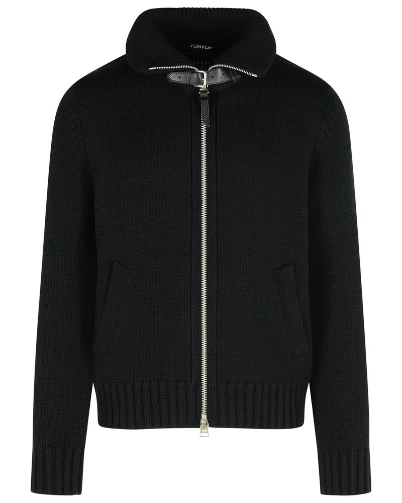 Tom Ford Black Wollpullover Black