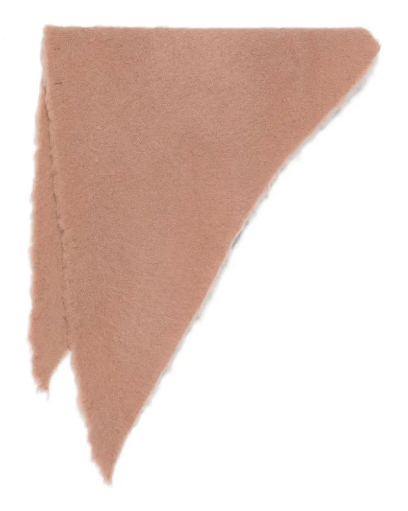 Faliero Sarti Kat Wool und Cashmere Foulard Powder