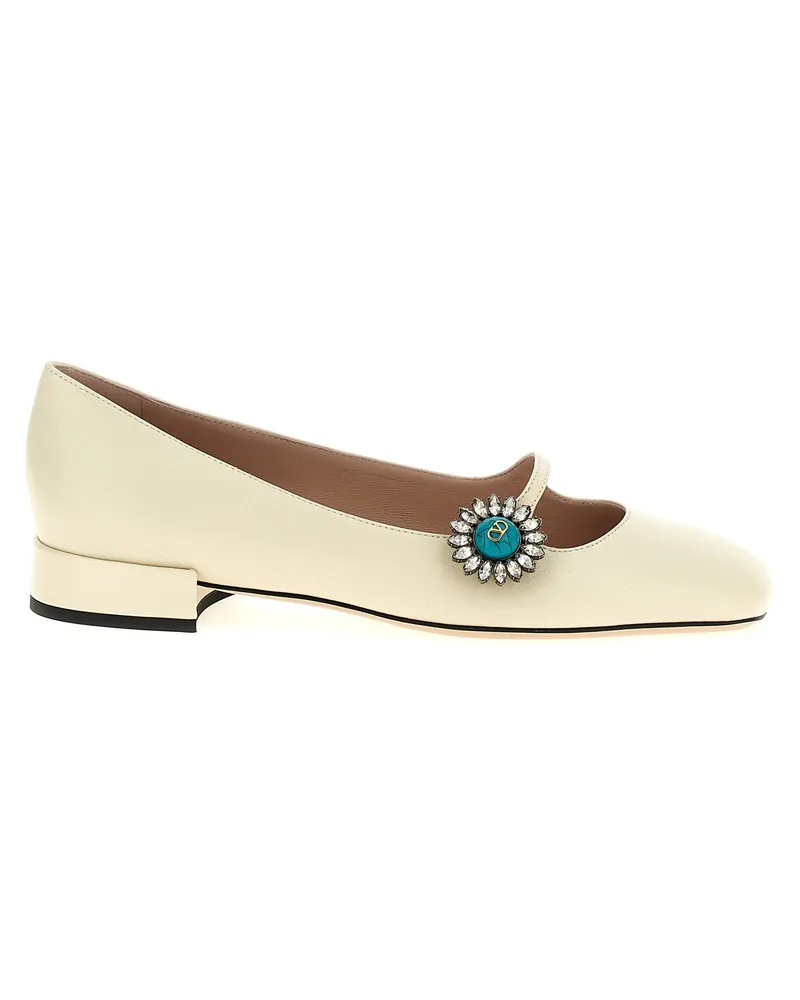 Valentino Garavani Valentino Garavani 'Preshoes' Ballet Flats White