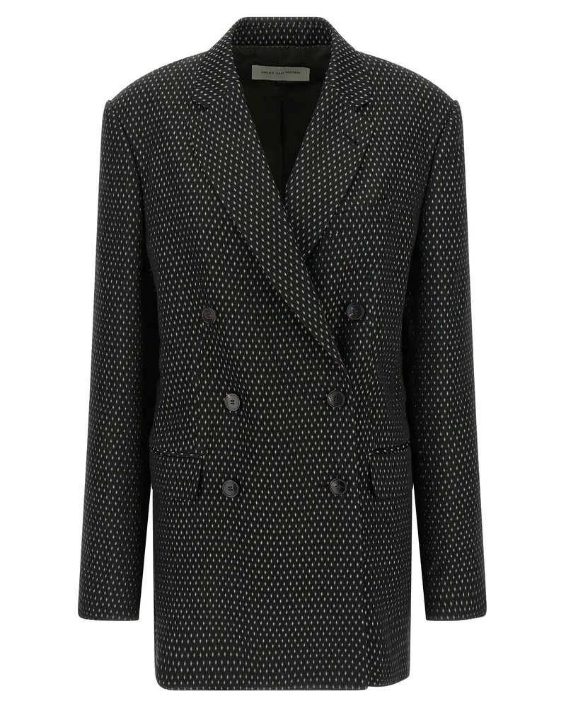 Dries van Noten Dries Van Note 'Bafya' Blazer Black