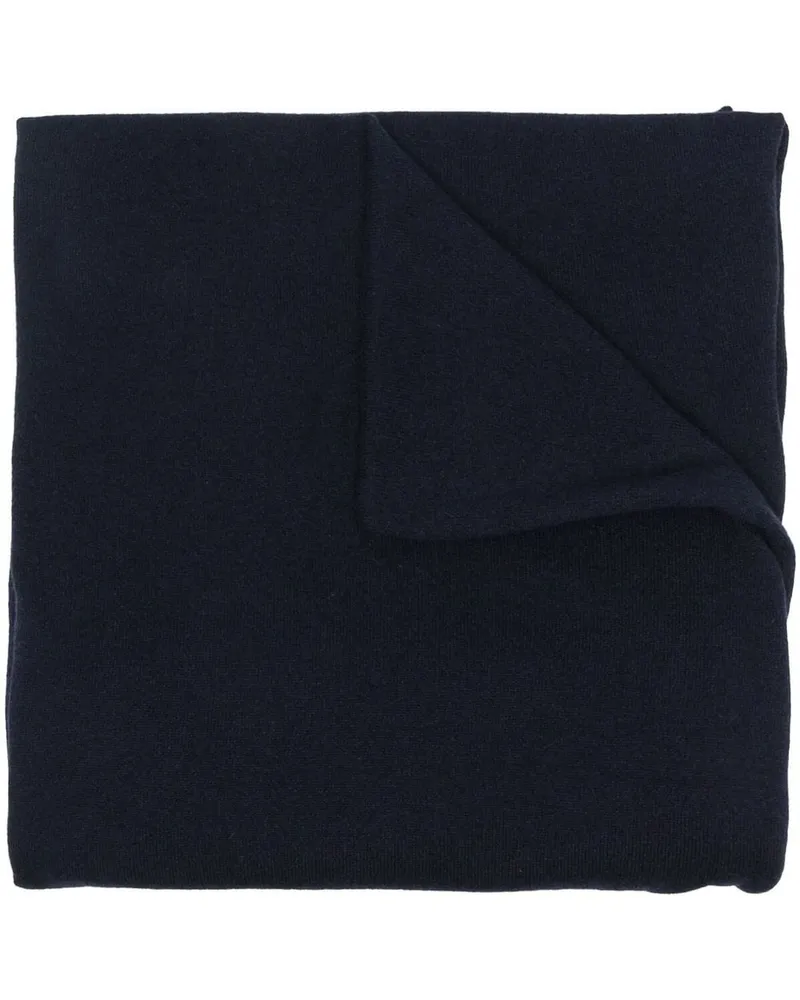 Jil Sander Cashmere Schal Blau