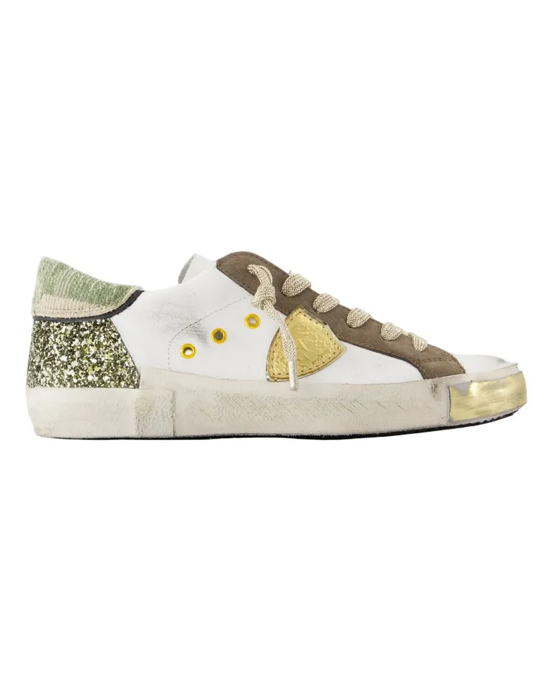 Philippe Model PRSX LOW Sneakers  Leder Weiß White
