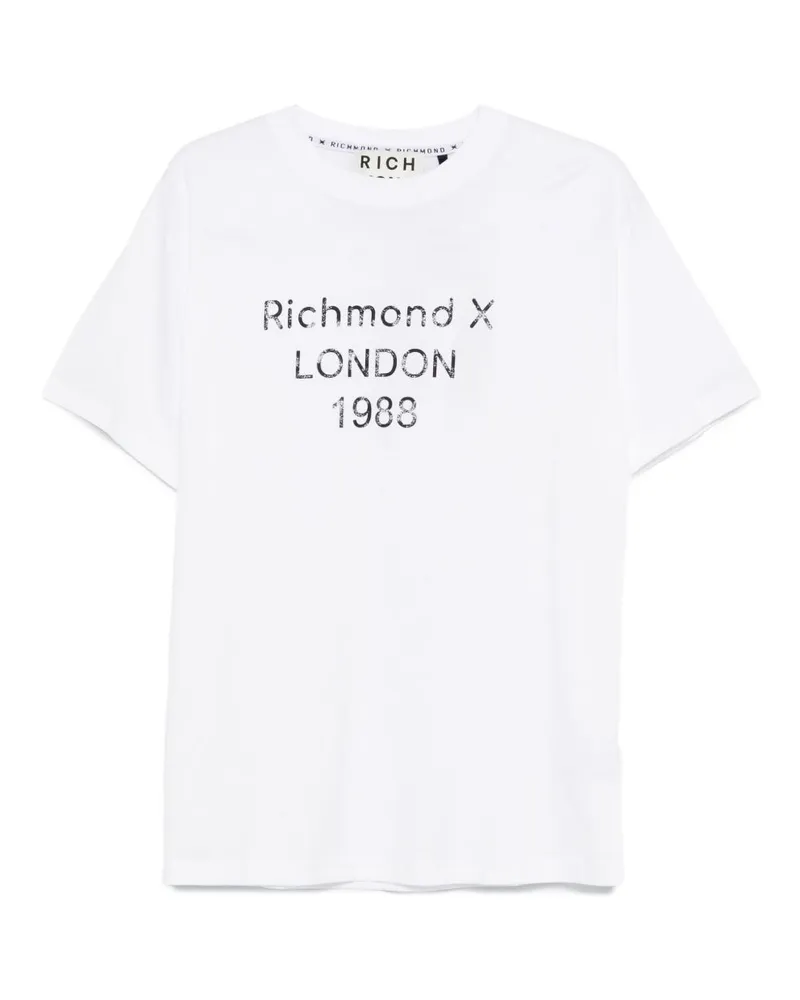 Richmond T -Shirts und Polos weiß White