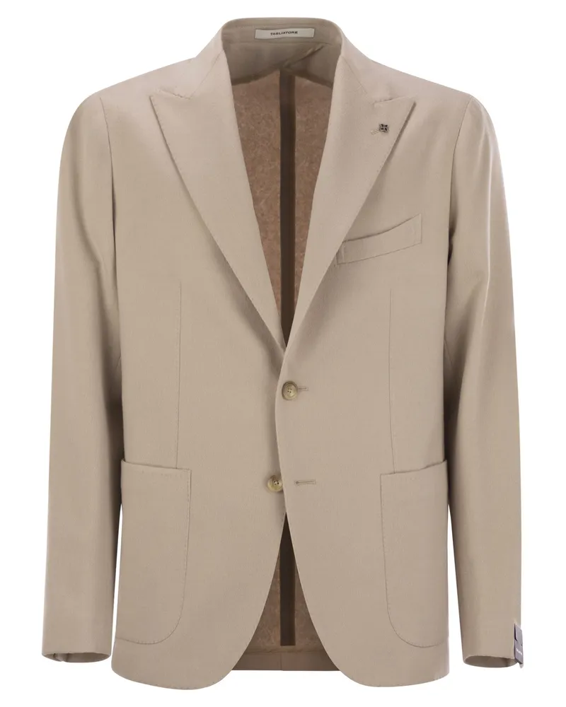 Tagliatore Cashmere Jacke Oat