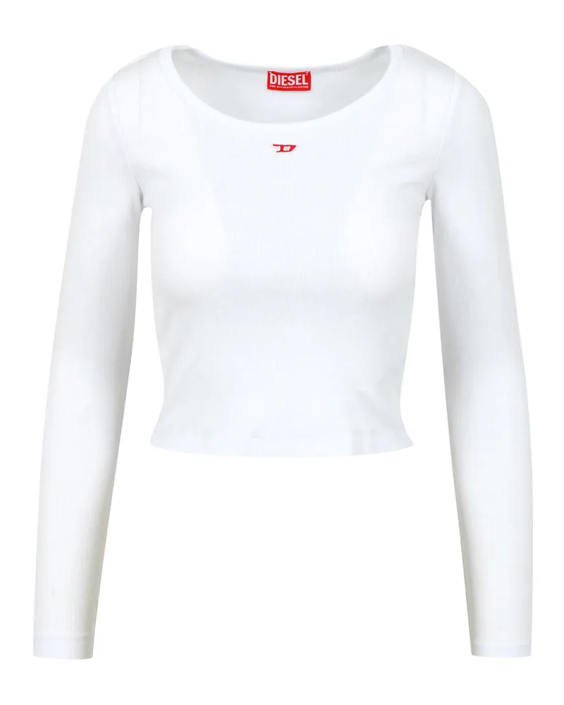 Diesel Pullover Weiß White