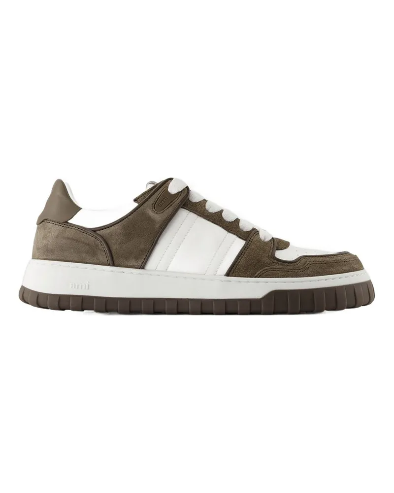 AMI Paris Sneaker Mid  Leder weiß White