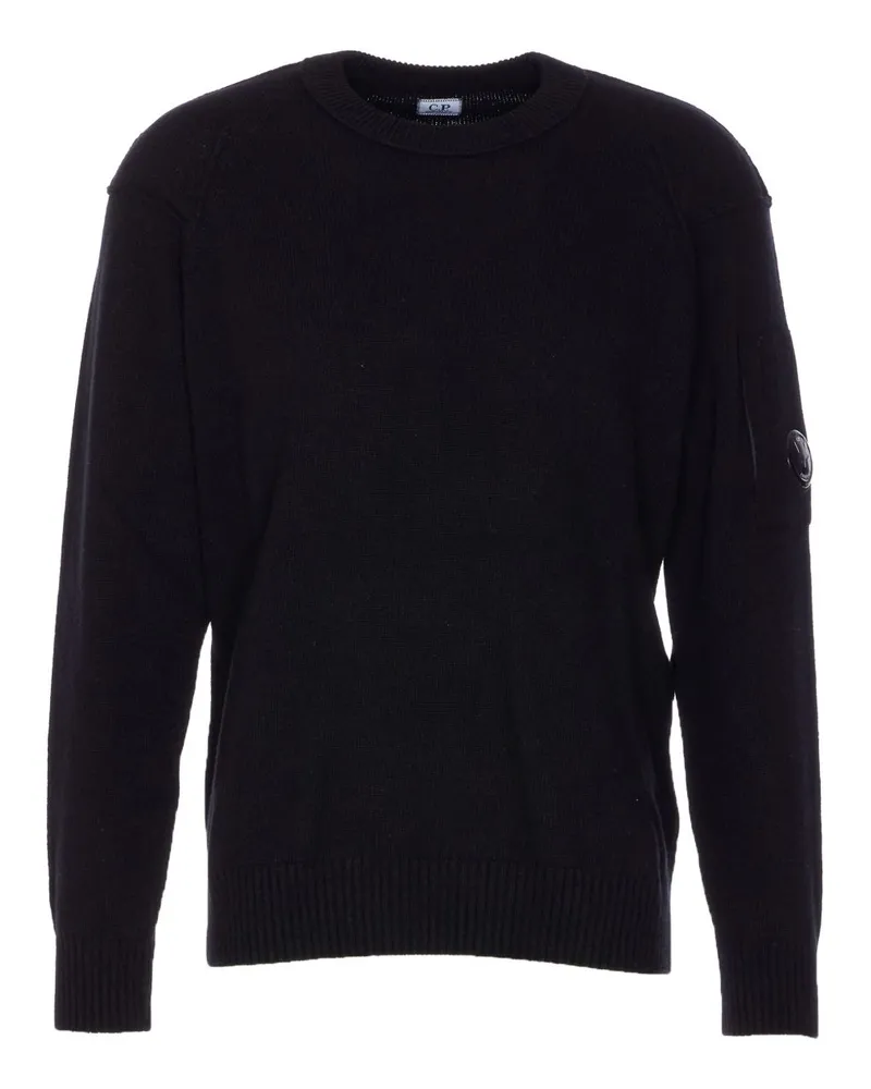 C.P. Company C.P. Firmenpullover schwarz Black