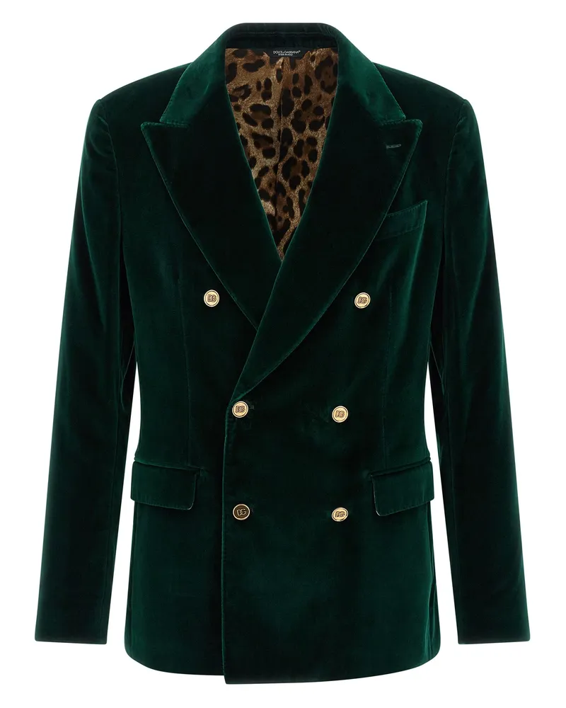 Dolce & Gabbana Sicilia Light' Blazer Green