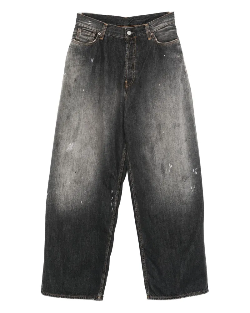Acne Studios Denim -Baumwolljeans Black