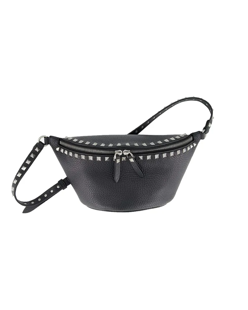 Valentino Garavani Valentino Garavani „Rockstud“-Gürteltasche aus Leder Black