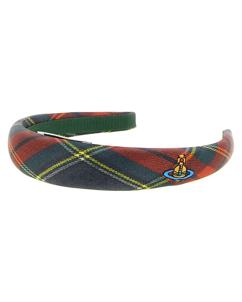 Vivienne Westwood Scarlet Tartan“ Stirnband Multicolor