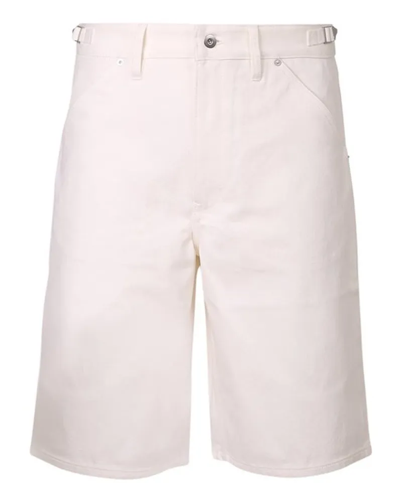 Jil Sander Denim Shorts Weiß