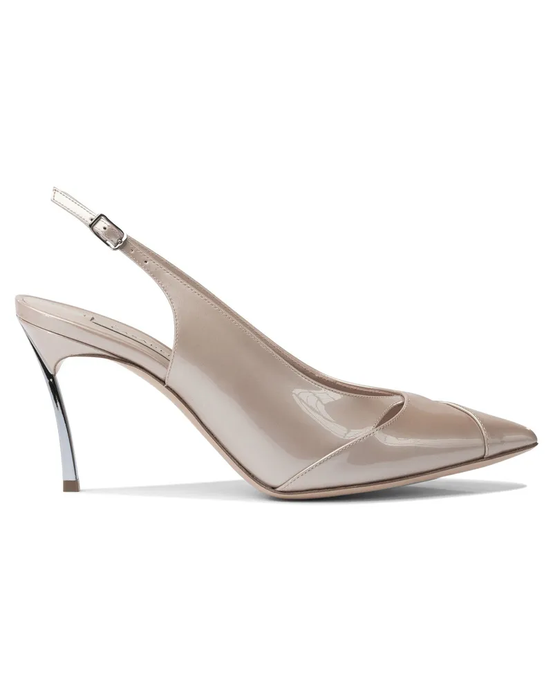 Casadei Samurai Blade“ 80mm Slingback Pink