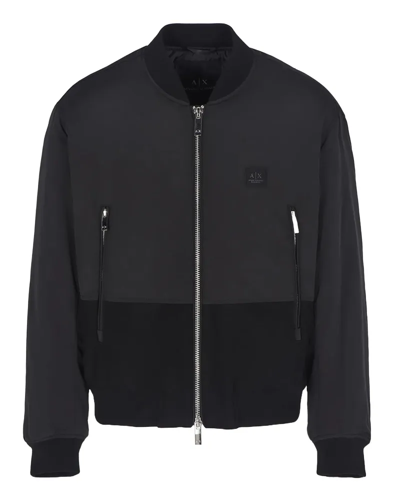 Armani Exchange Coats schwarz Black