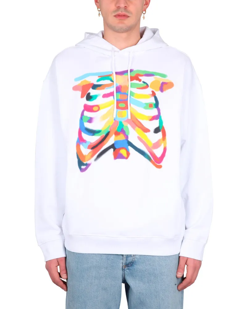 Marcelo Burlon | County of Milan Marcelo Burlon County of Mailand Rib Cage Sweatshirt White