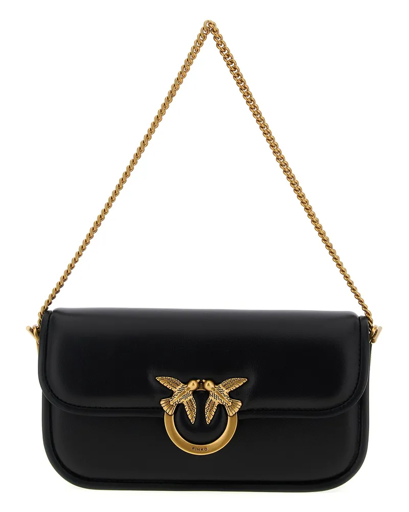 Pinko Love Bag Box' kleine Crossbody -Tasche Black