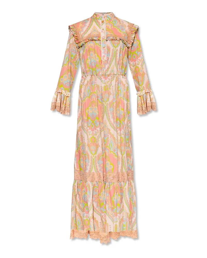 Gucci Fiorito Blumenkleid Rosa