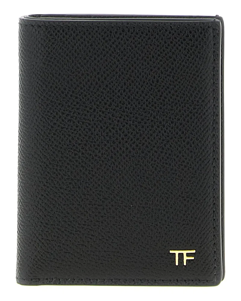 Tom Ford faltbarer Kartenhalter Black