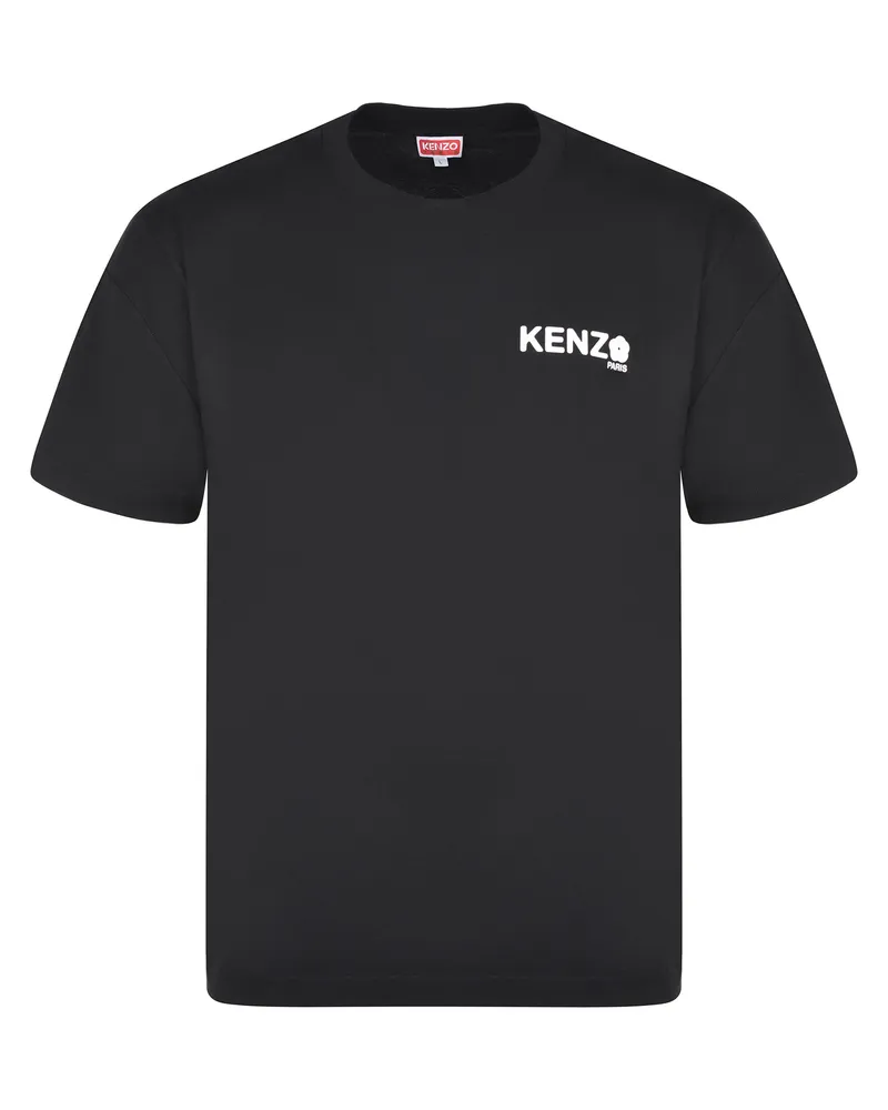 Kenzo T -Shirt aus Baumwolle Black