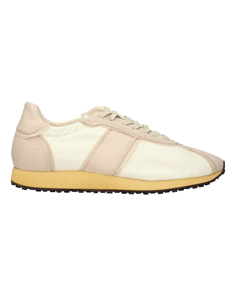 The Row Sneakers Mica Herrens Stoff Beige/Schmutzweiß -