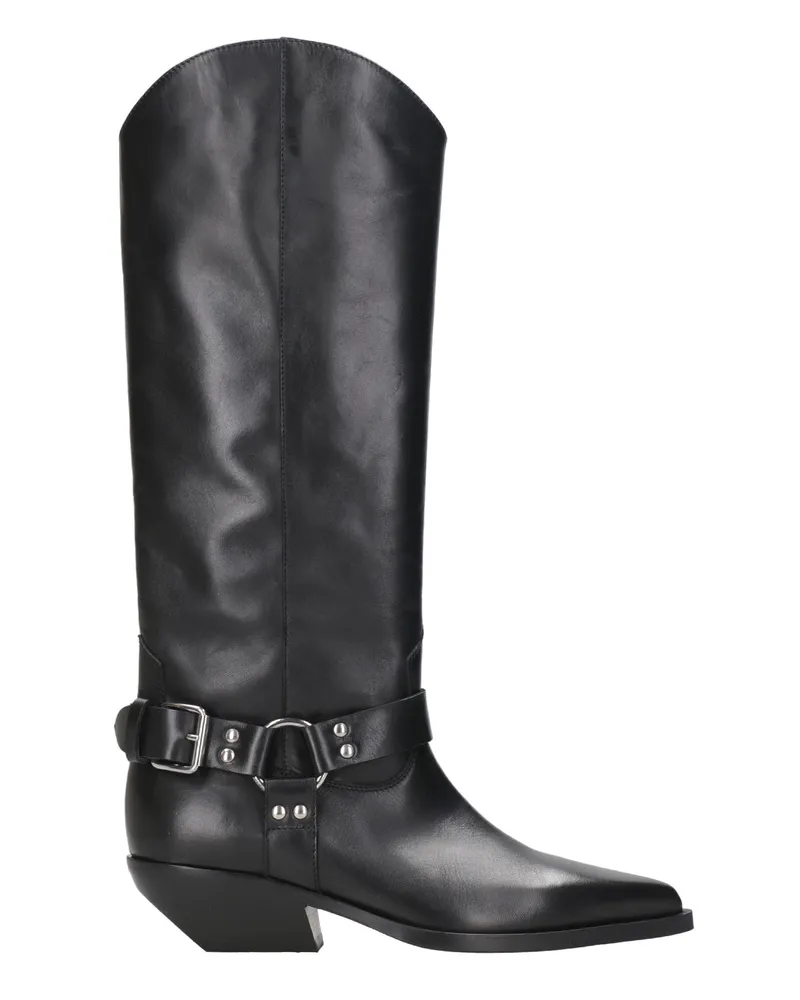 Elena Iachi Stiefel schwarz Black