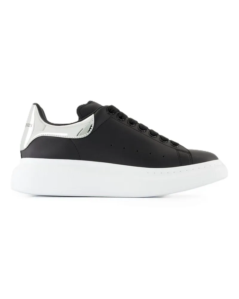 Alexander McQueen Sneaker übergroße Alexander MC Queen Leder schwarz übergroß Black