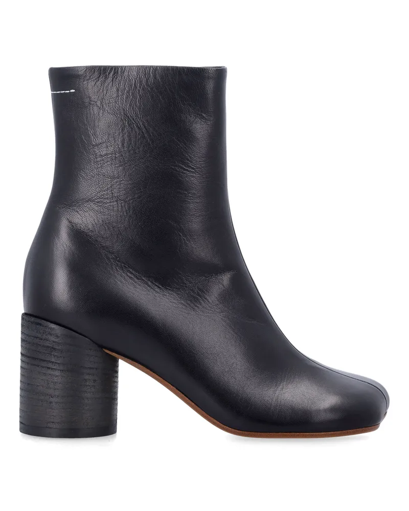 Maison Margiela Flache Schuhe Schwarz Black