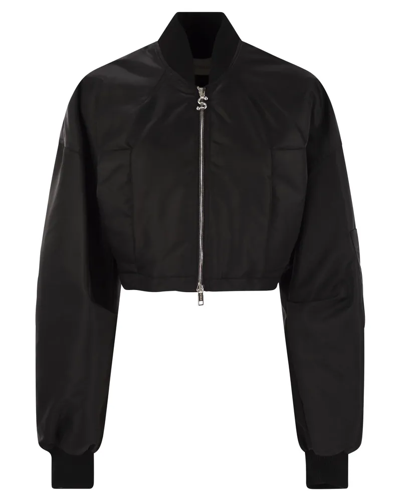 SPORTMAX Avenue Drip Proof Twill Bomberjacke Black