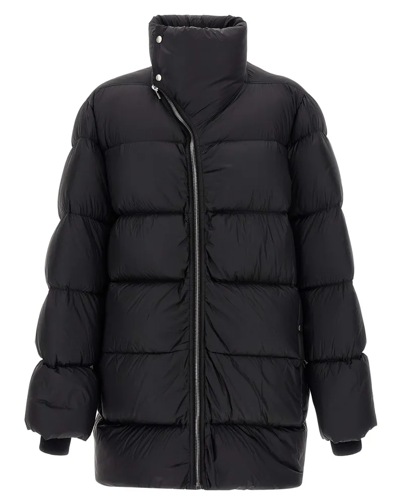 Rick Owens Turtle' Daunenjacke Black