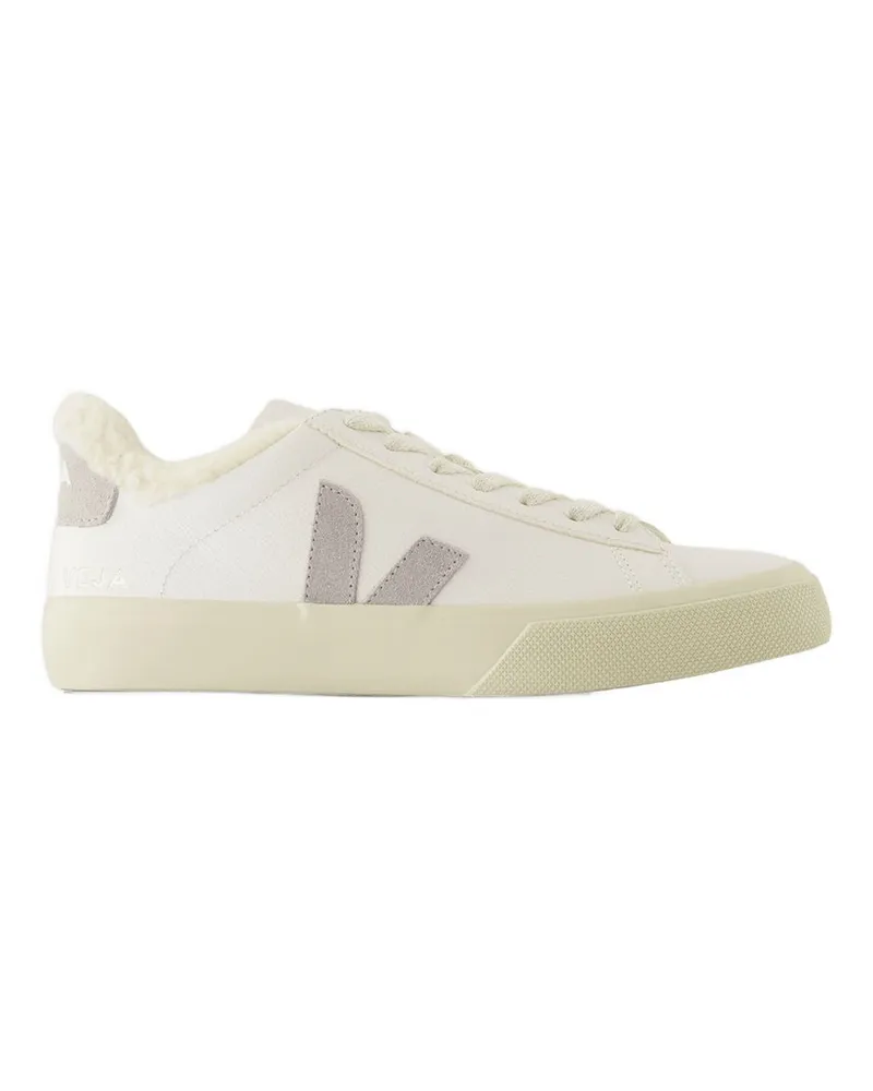 VEJA Campo Winter Sneakers  Leder Weiß White