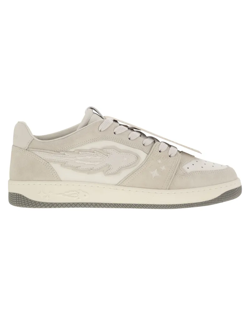 ENTERPRISE JAPAN Eggrocket Sneakers White