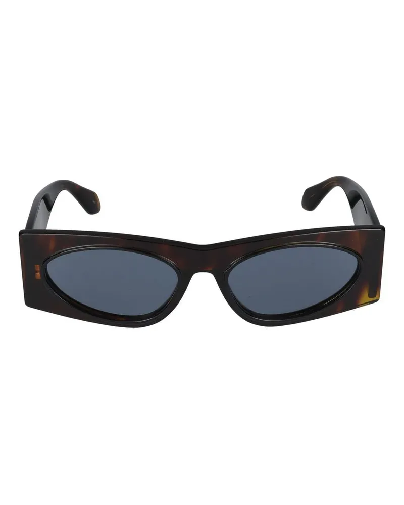 Alaïa Sonnenbrille  AA0085 S 004 Havanna Havanna Blue /19/140 004