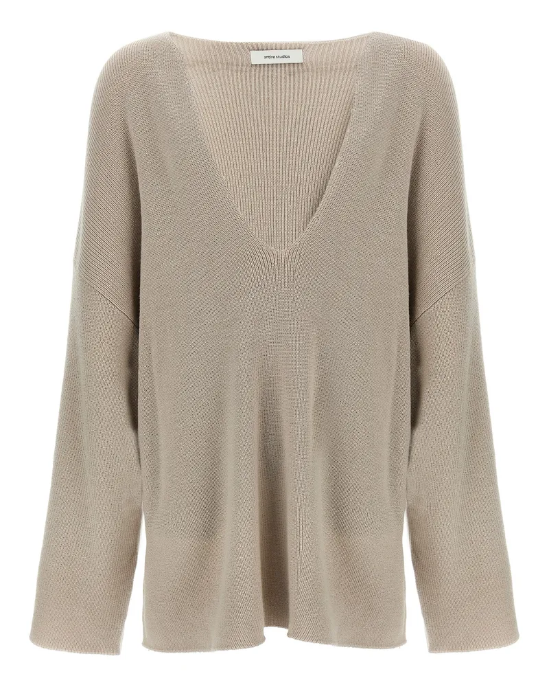 Entire Studios Ganzer Studios 'Dormer Strick' Pullover Beige