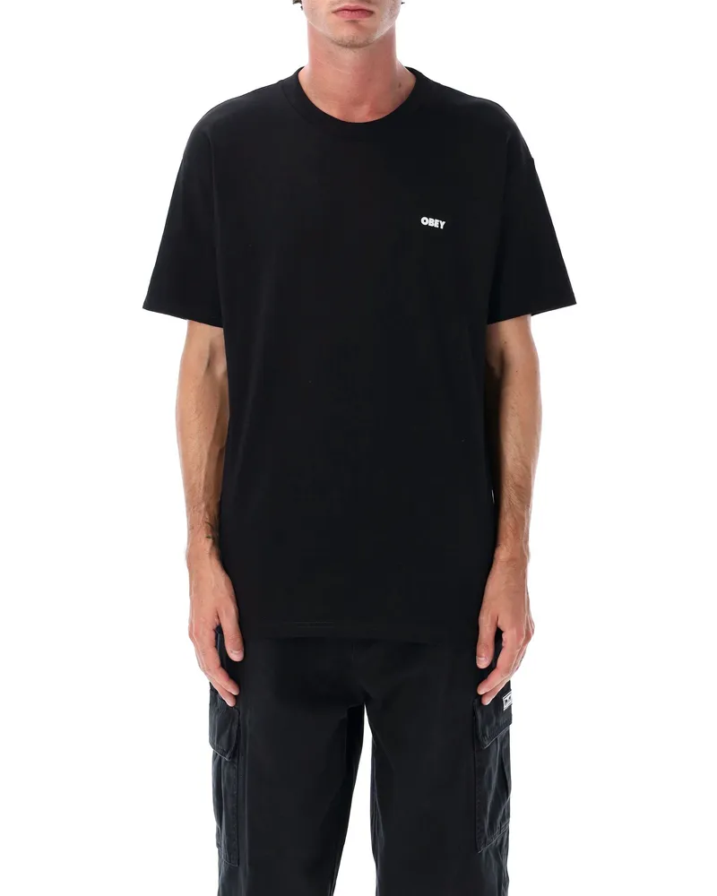 Obey Gehorchen T -Shirts und Polos schwarz Black