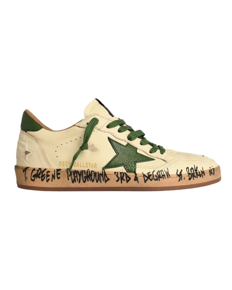 Golden Goose Goldene Gänse -Turnschuhe weiß White