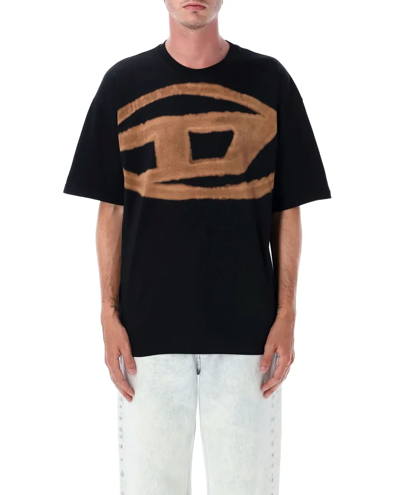 Diesel T -Shirts und Polos schwarz Black